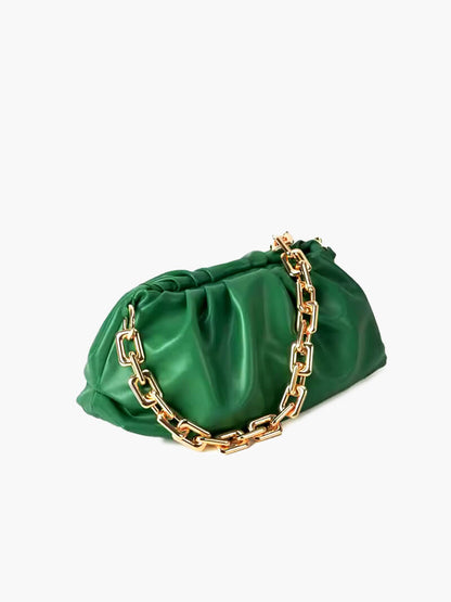 Women'S Handbag With Gold Chain