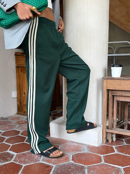 Women'S High Waist Patchwork Pants