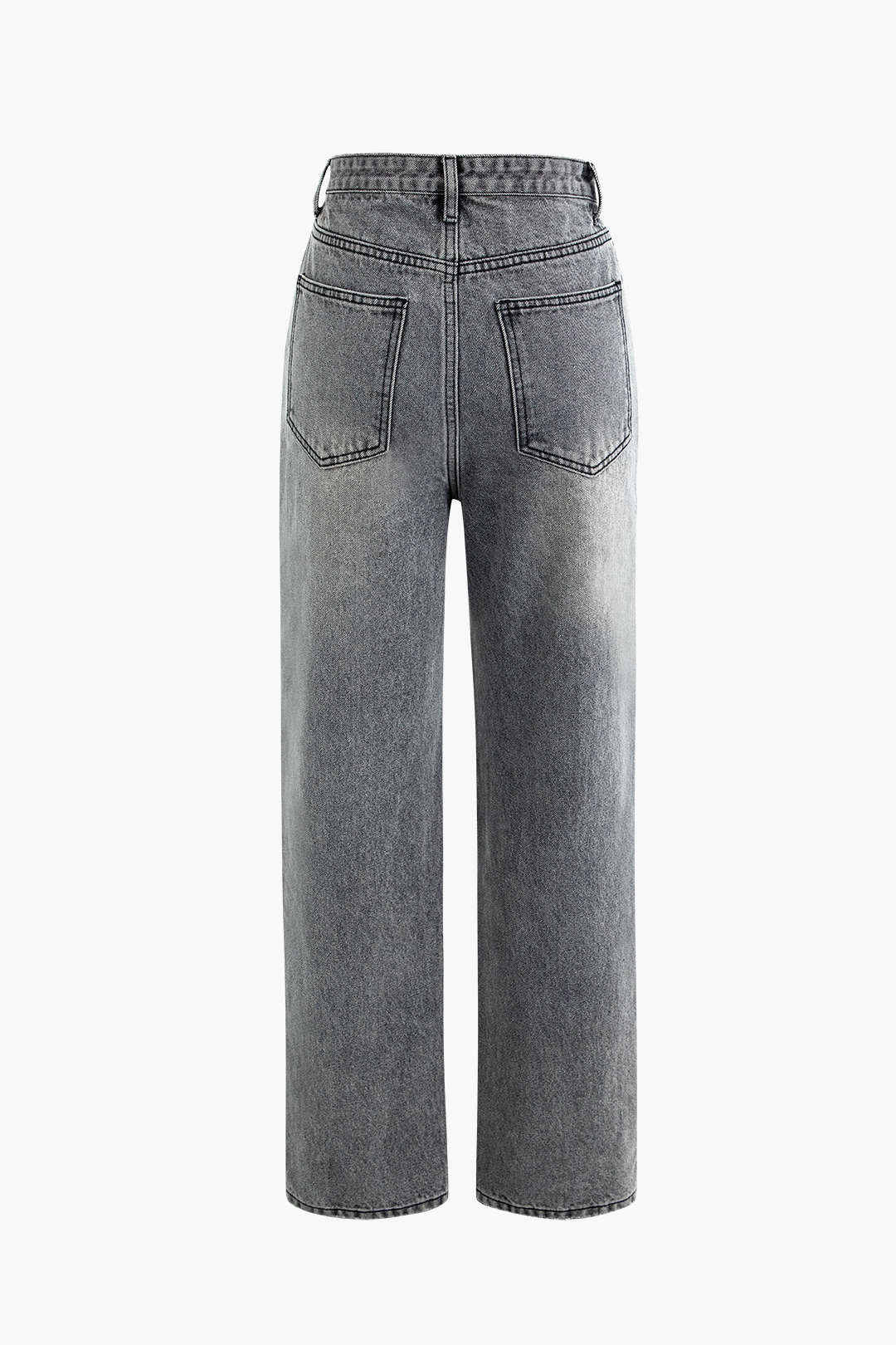 Women'S Jeans With Asymmetrical Waist