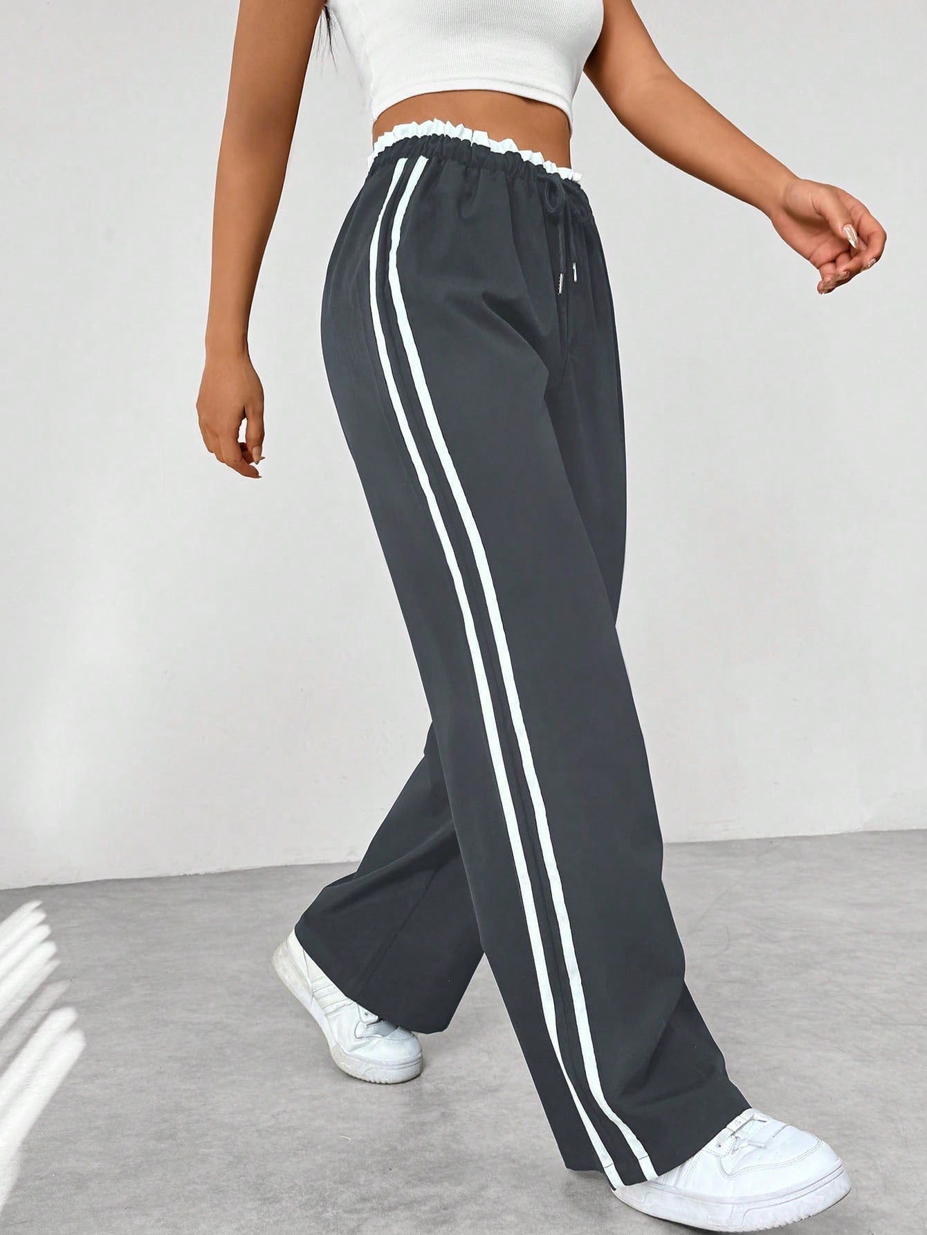 Women'S Trousers Wide Leg