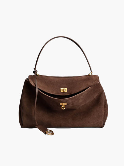 Women Suede Handbag