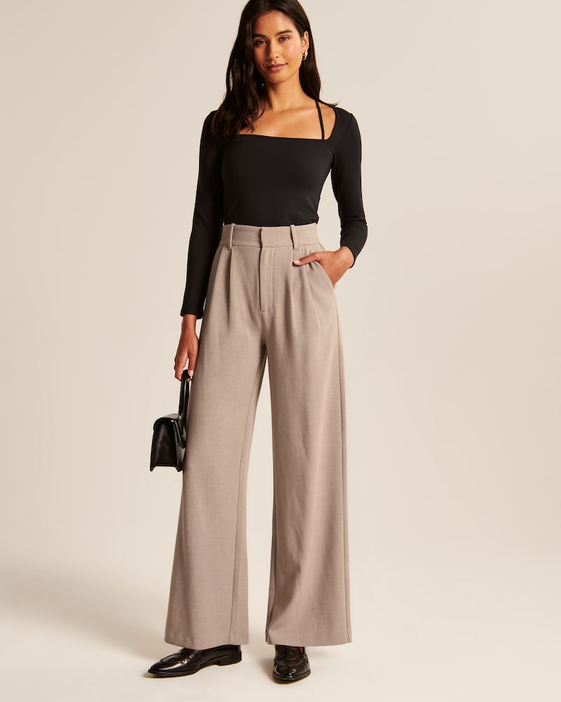Women Trousers Wide Leg