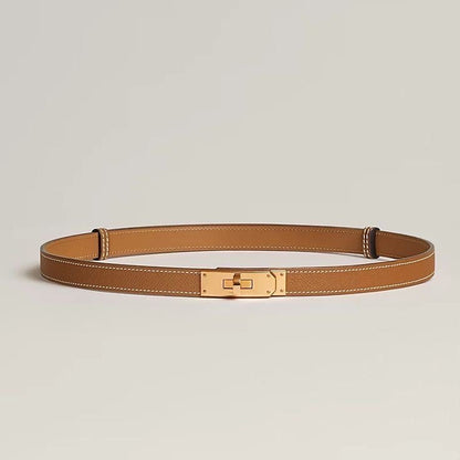 Women's Black Leather Belt – Adjustable Faux Leather Design for Timeless Style and Versatile Use