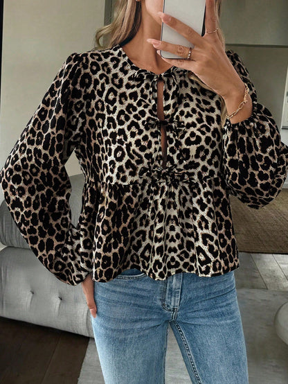 Women's Blouse With Bow Detail