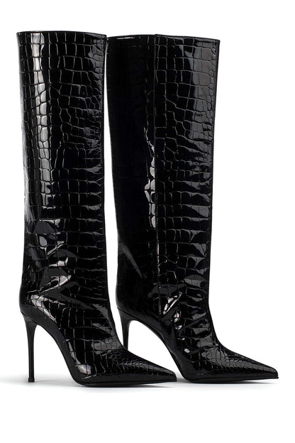 Women's Boots Croco-Leather