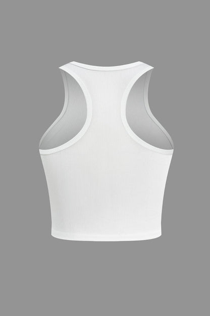 Women's Crop Top High Neck