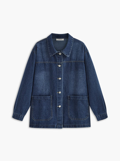 Women's Denim Jacket Oversized