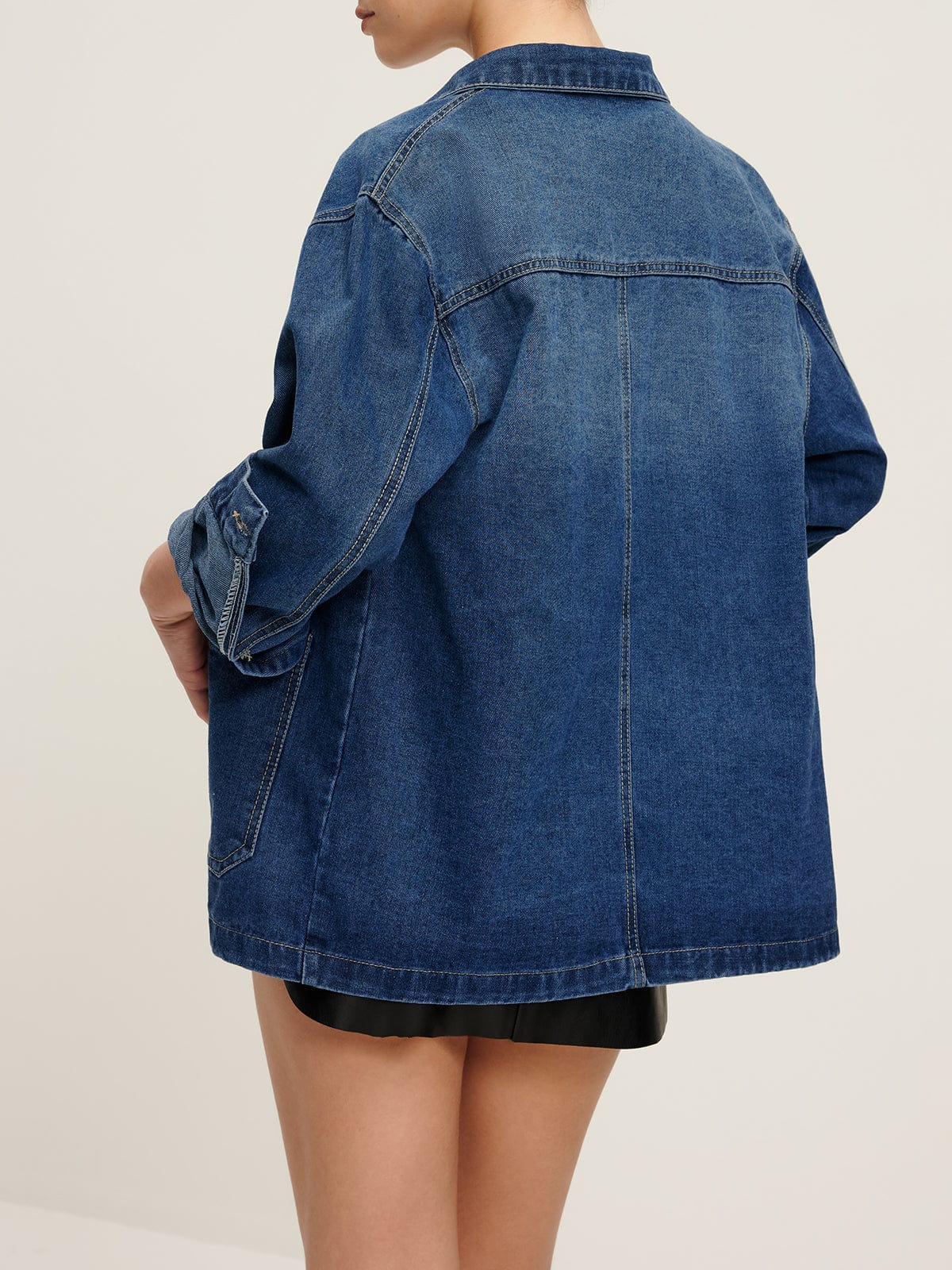Women's Denim Jacket Oversized