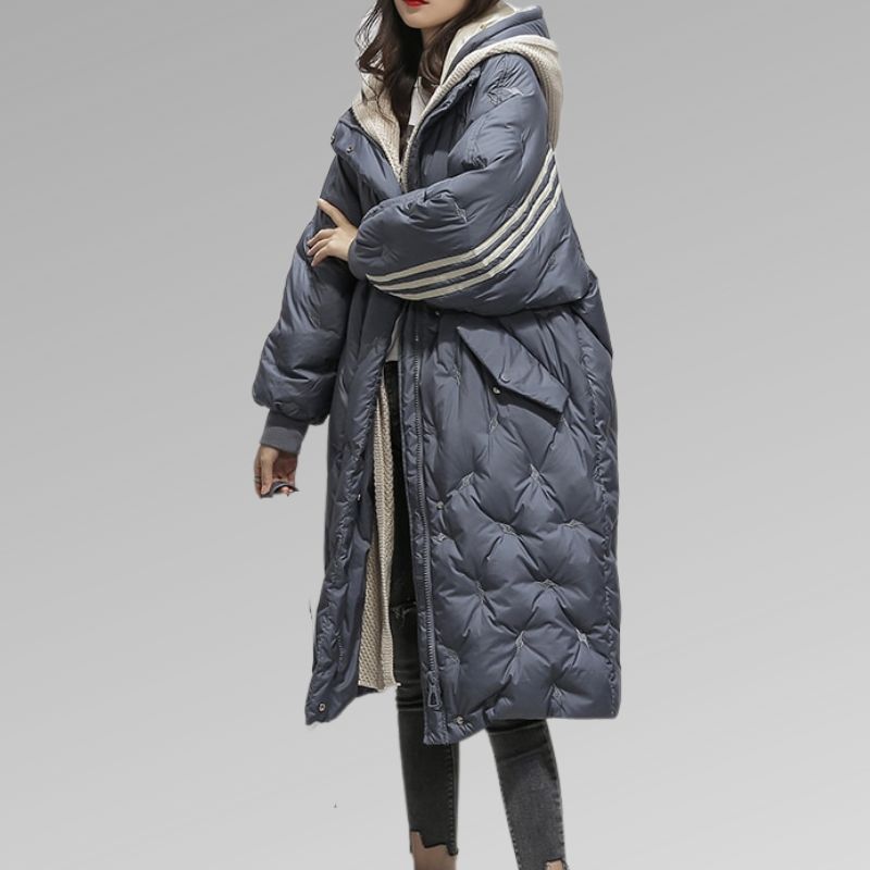 Women's Down Jacket Elegant Fitted Style