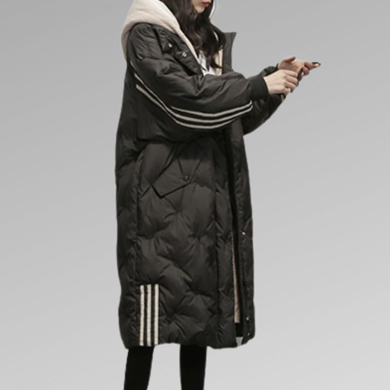 Women's Down Jacket Elegant Fitted Style