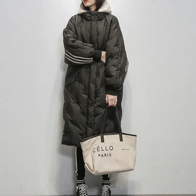 Women's Down Jacket Elegant Fitted Style