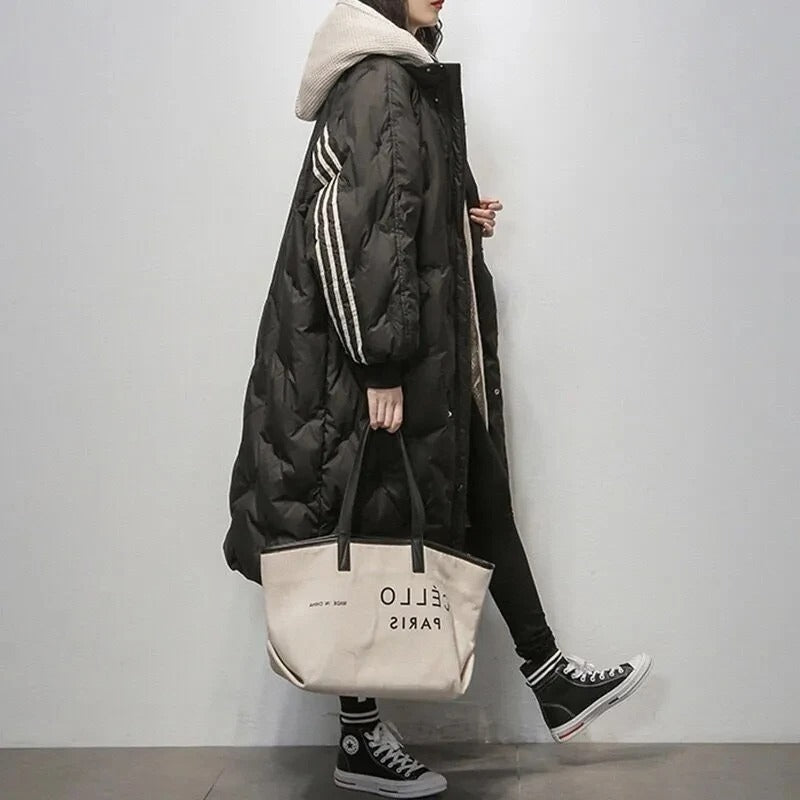 Women's Down Jacket Elegant Fitted Style