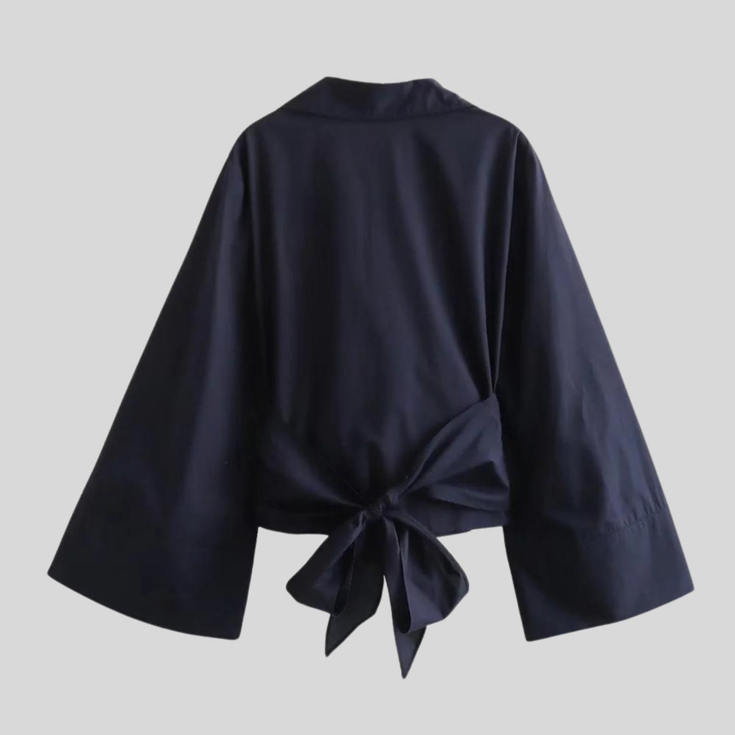 Women's Going Out Tops With Tie Belt