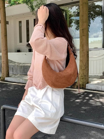 Women's Handbag Crescent Moon