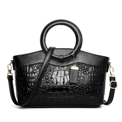 Women's Handbag Crocodile Print
