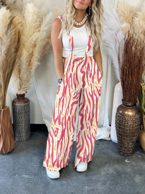 Women's Jumpsuit Pleated