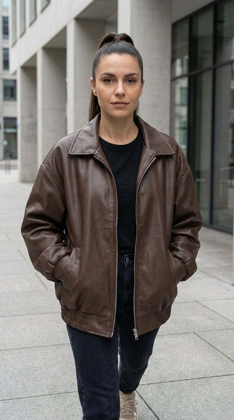 Women's Leather Jacket – Locomotive-InspiRed Style