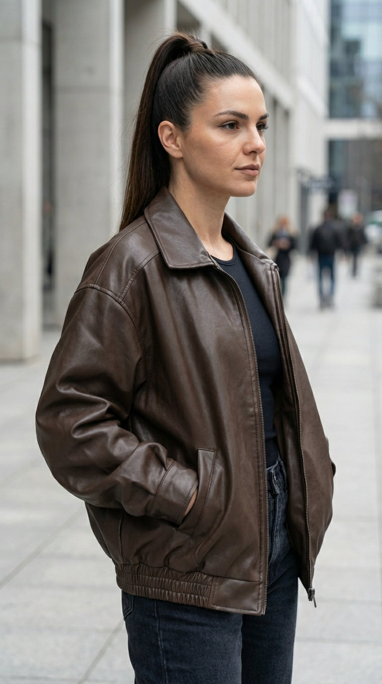 Women's Leather Jacket – Locomotive-InspiRed Style