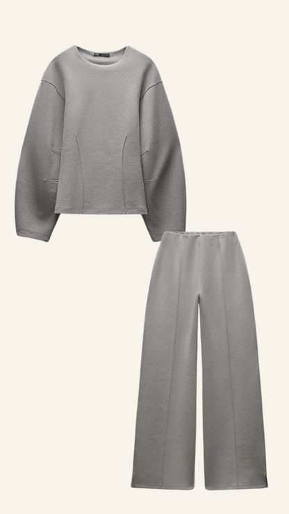 Women's Loungewear Set Soft Breathable Minimalist Pajama Set