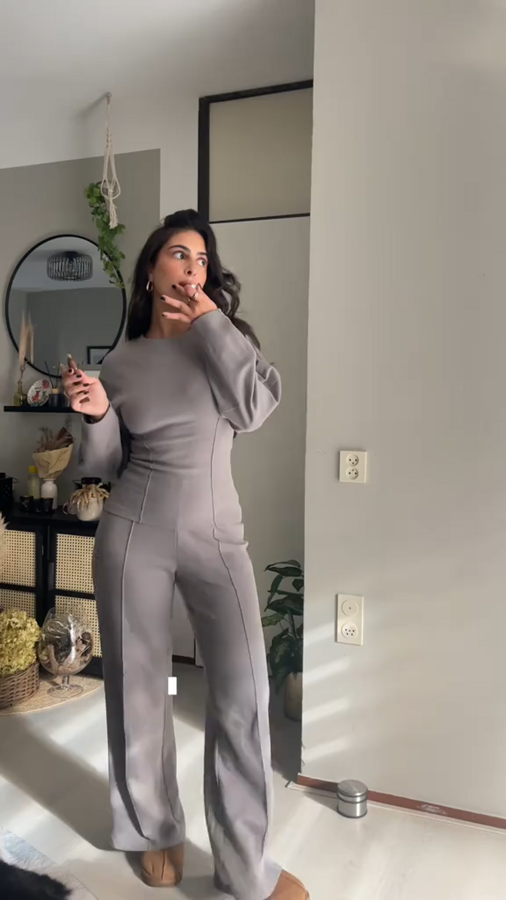 Women's Loungewear Set Soft Breathable Minimalist Pajama Set