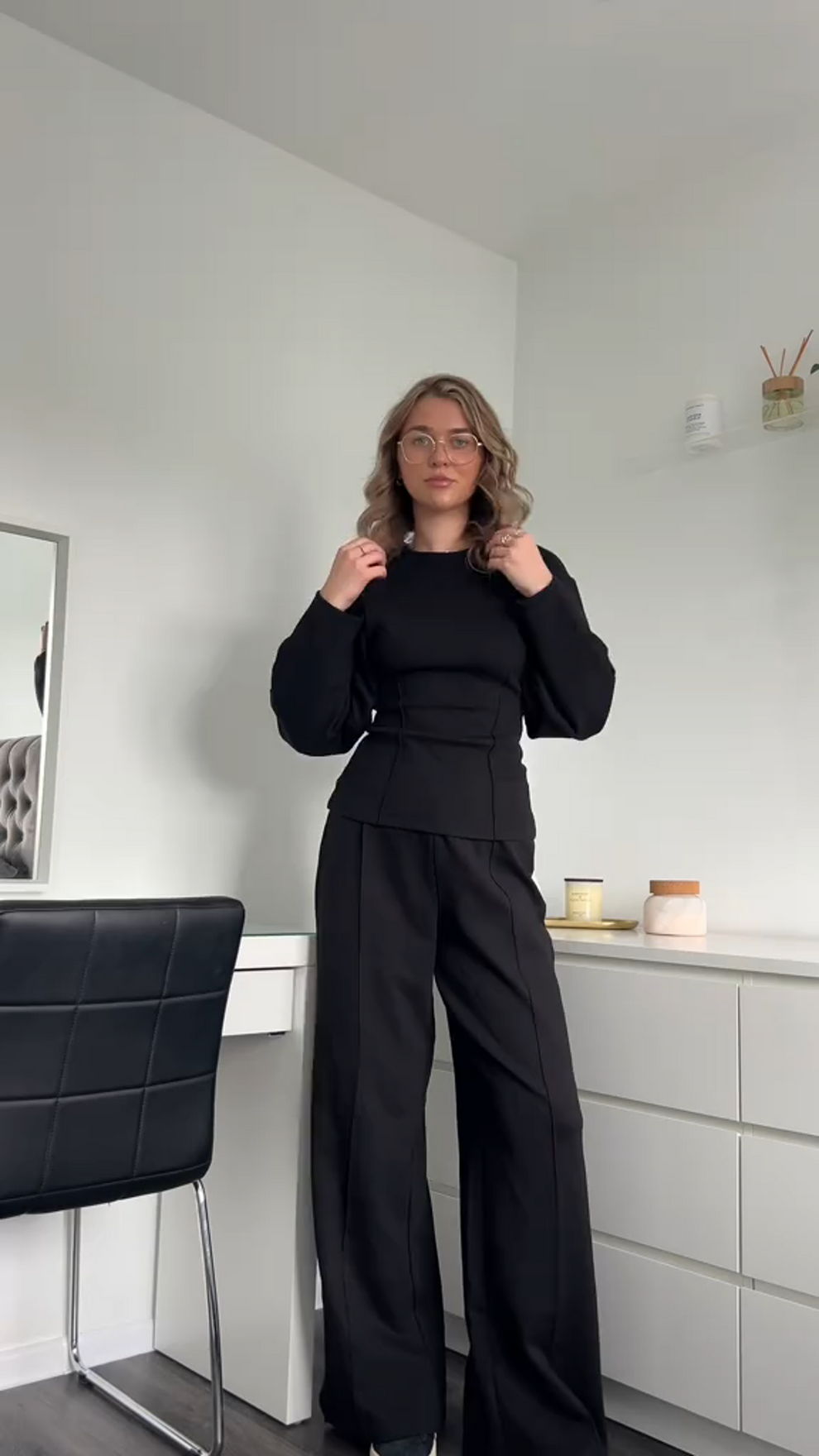 Women's Loungewear Set Soft Breathable Minimalist Pajama Set