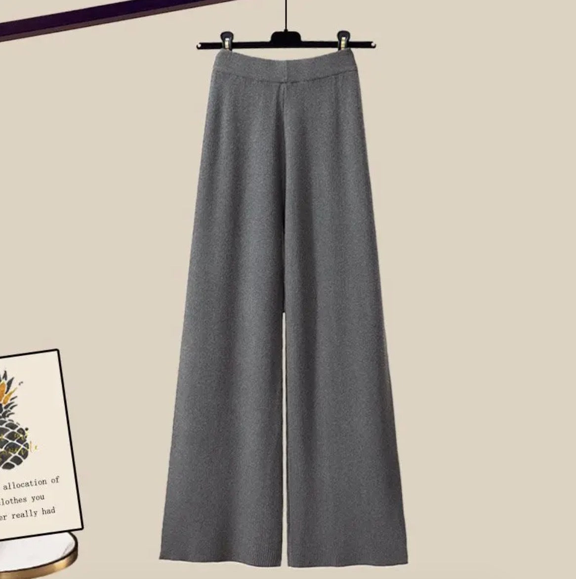 Women's Loungewear Set Soft Knitted 3 Piece Outfit