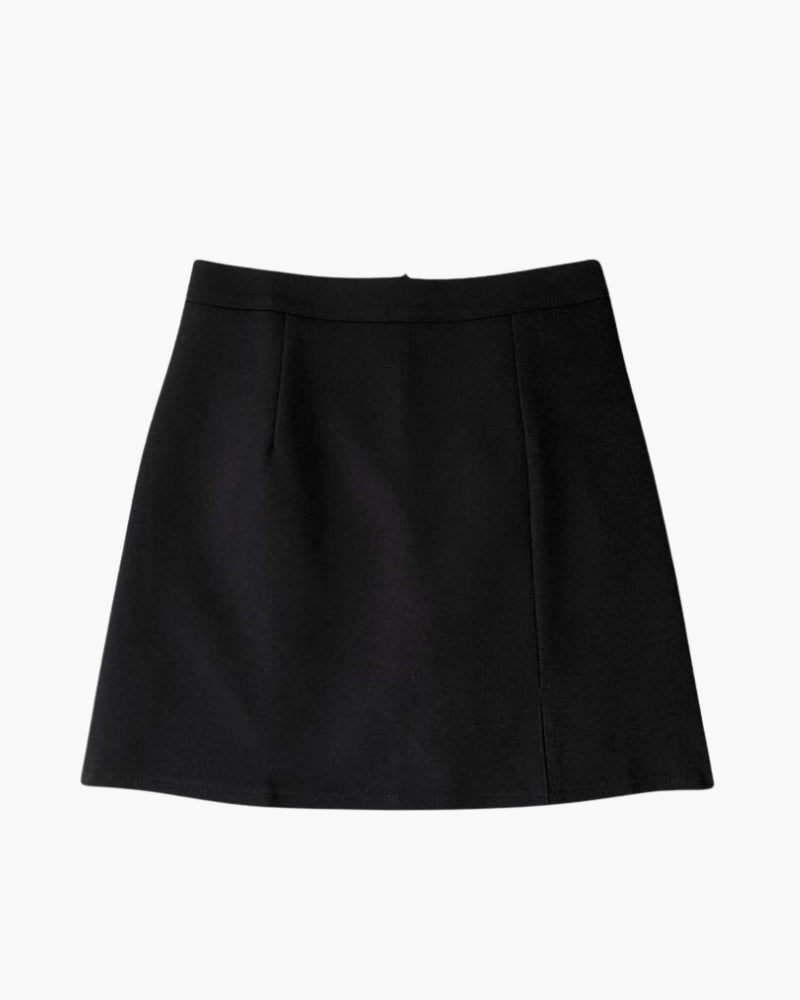 Women's Mini Skirt Beige