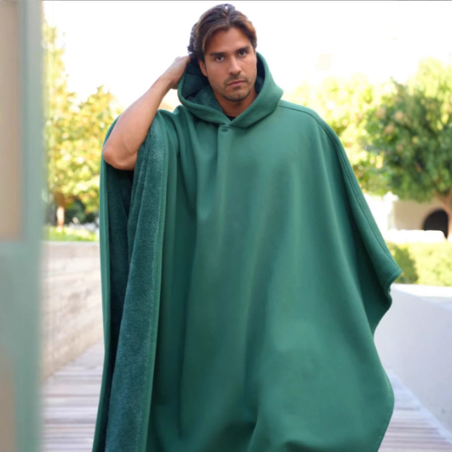 Women's Oversized Hoodie Blanket Soft Fabric Wearable Hoodie