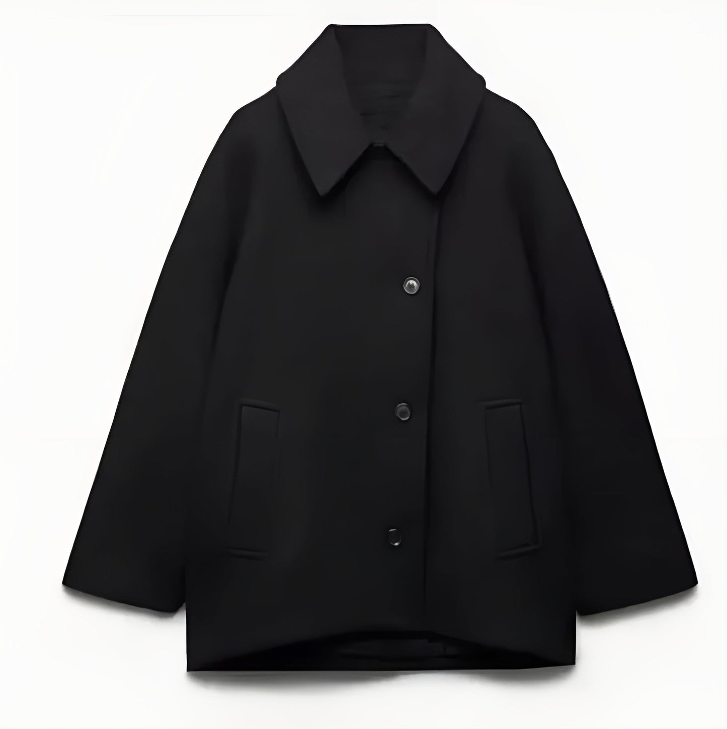 Women's Oversized Jacket Wool Blend Stylish