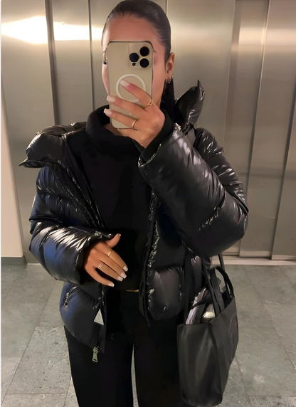 Women's Quilted Jacket Lightweight Slim Fit Insulation