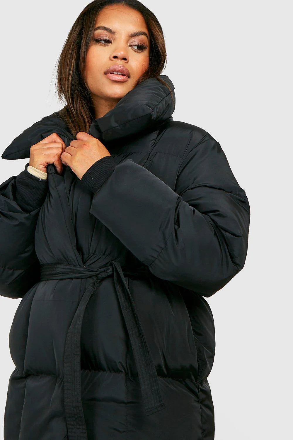 Women's Quilted Jacket Stylish Parka