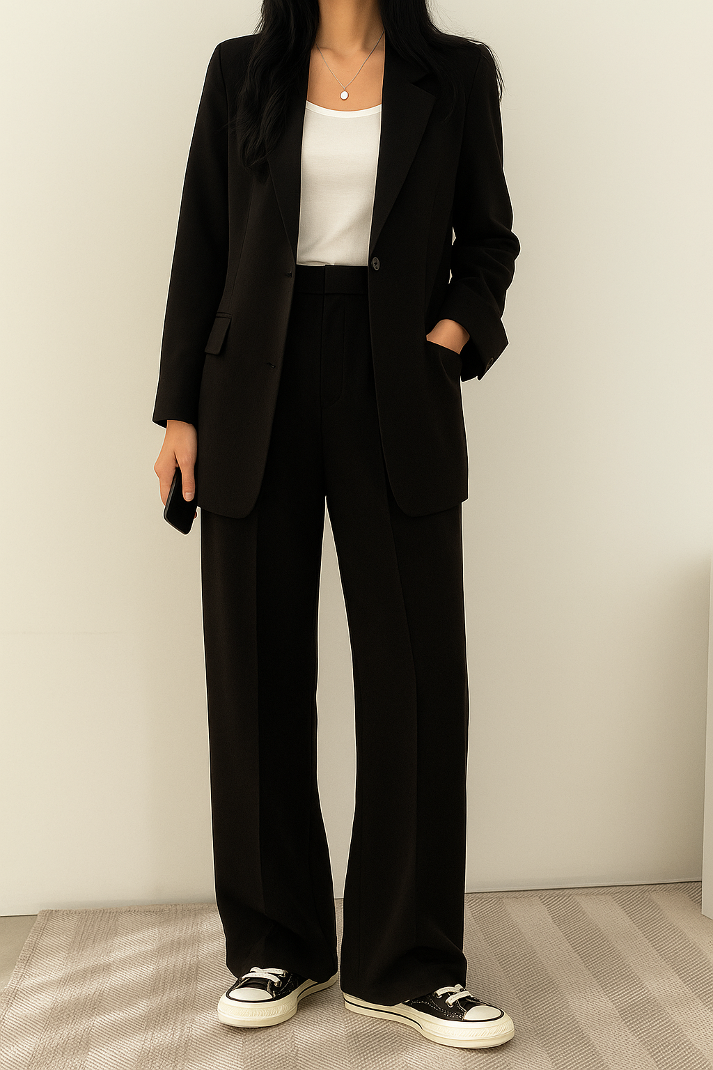 Women's Suit Blazer And Trousers