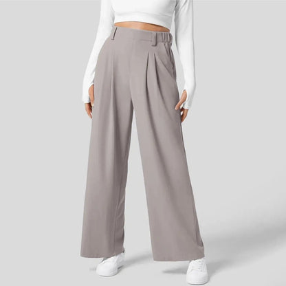 Women's Trousers Wide Leg High Waisted