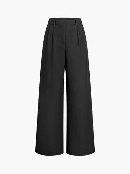 Women's Trousers Woven Fabric Regular Fit