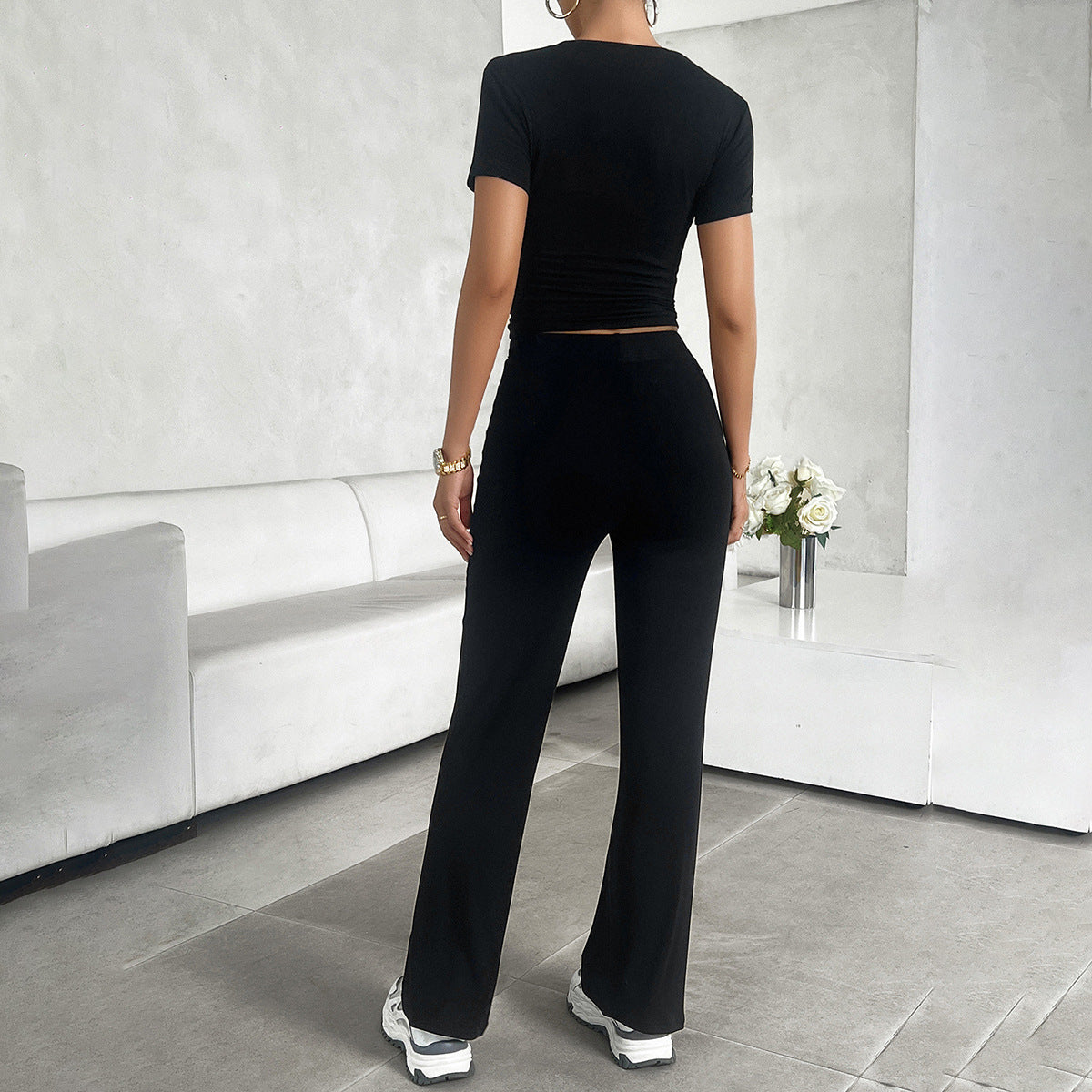 Women's Two Piece Set Soft Fabric Casual Co Ord Sets