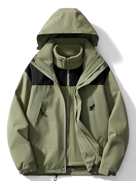 Women's Winter Coats 3-in-1 Fleece Jacket