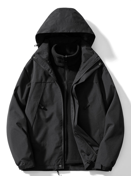 Women's Winter Coats 3-in-1 Fleece Jacket