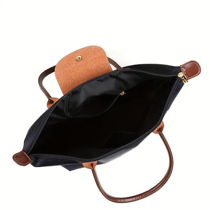 Women's Structured Shoulder Bag with Organised Interior