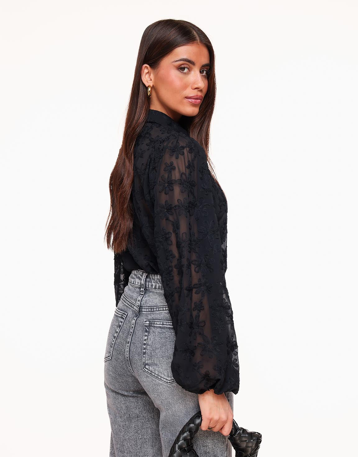 Womens Blouse Floral