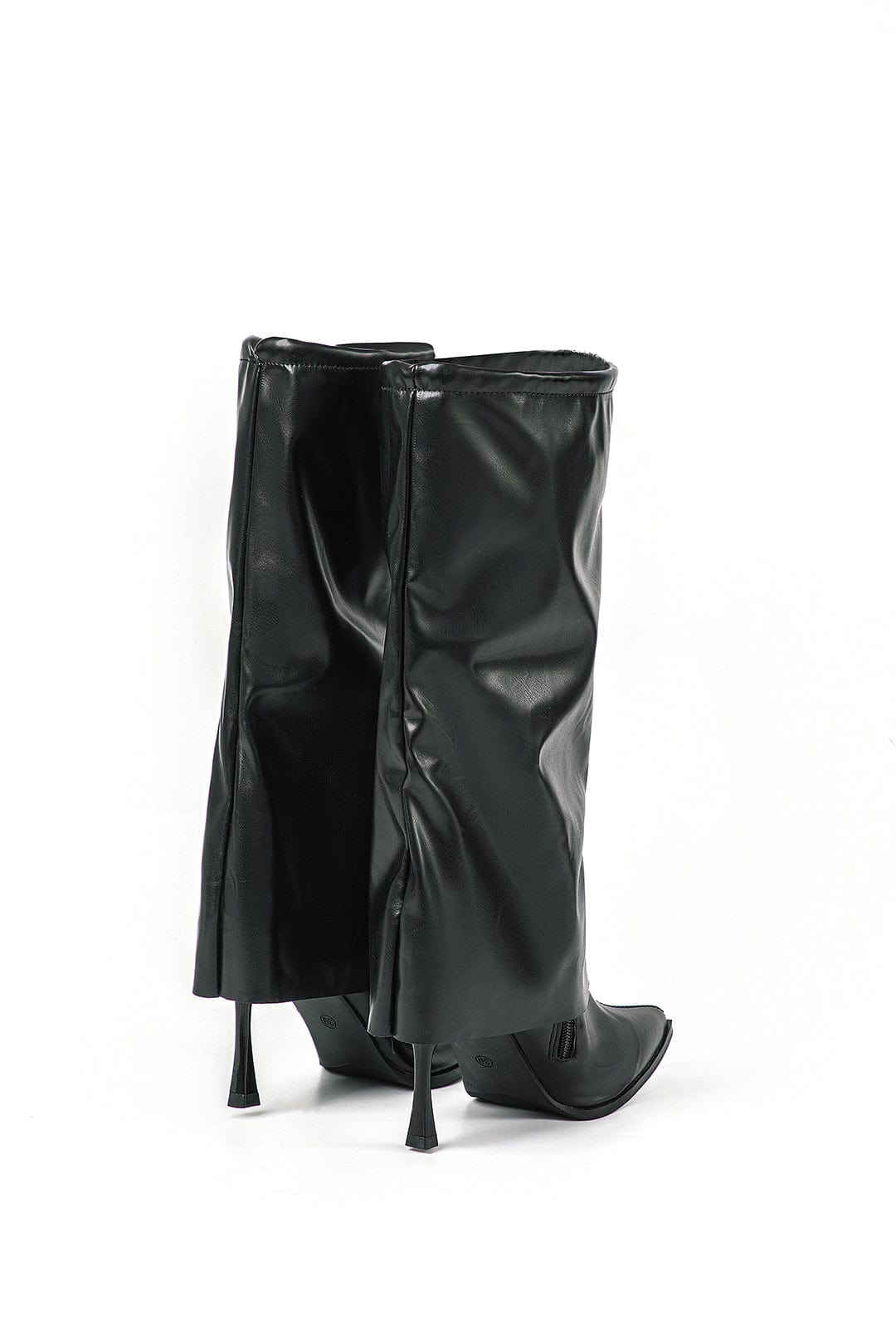 Womens Boots Black Oversized