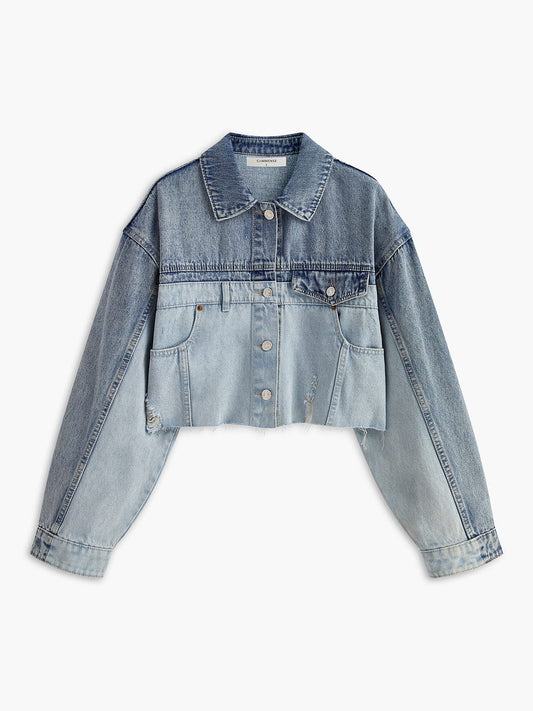 Womens Denim Jacket Cropped
