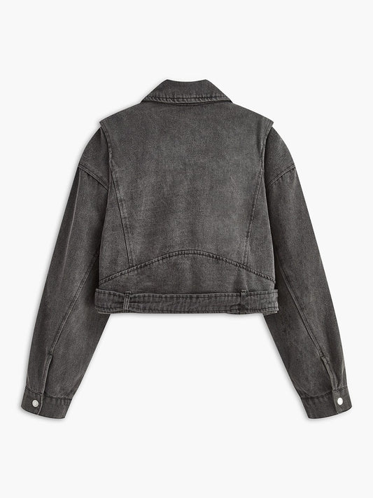 Womens Denim Jacket Cropped
