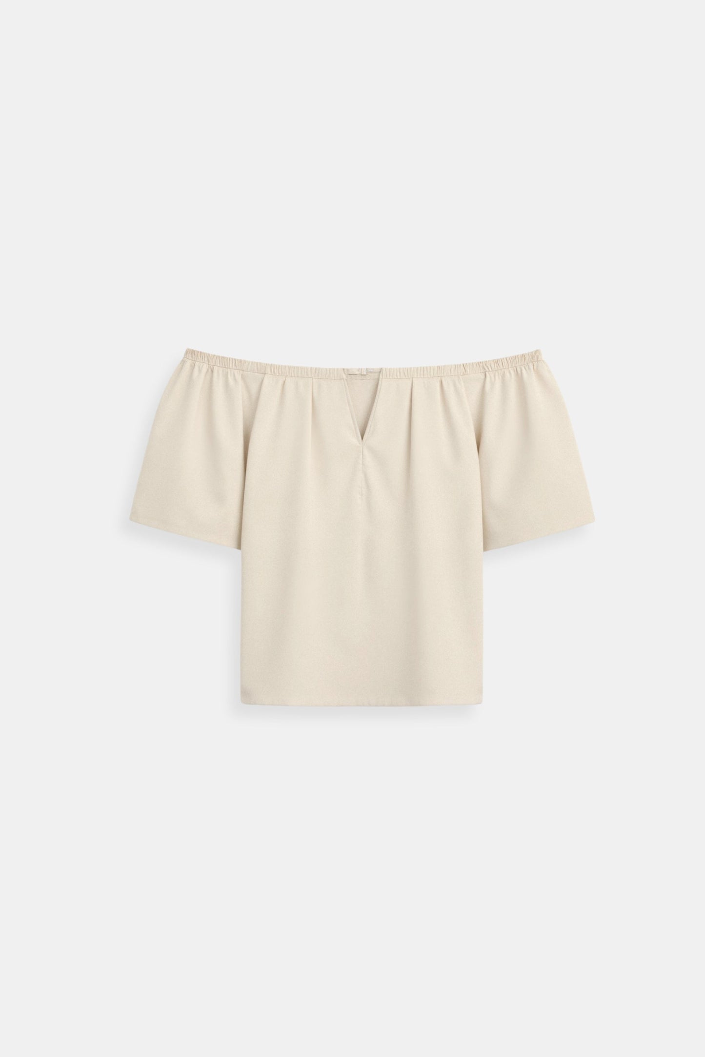 Womens Going Out Top Off-Shoulder V-Neck