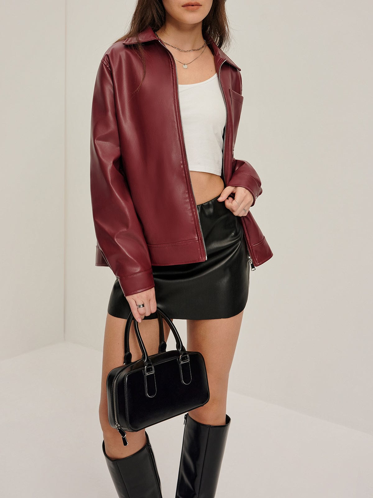 Womens Leather Jacket
