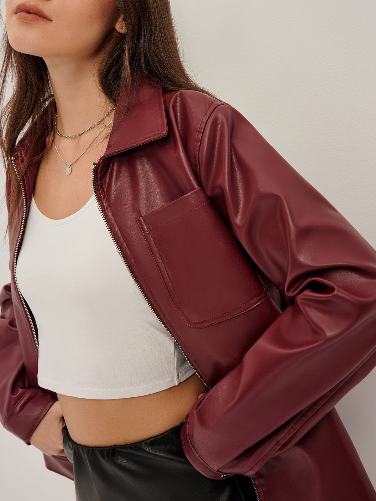Womens Leather Jacket