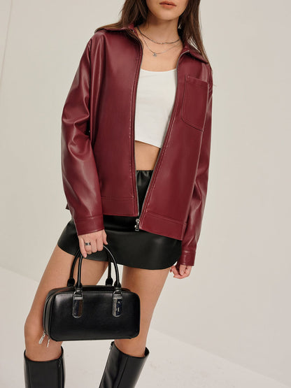 Womens Leather Jacket