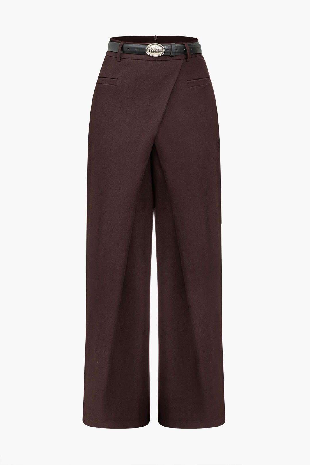 Womens Linen Wide Leg Pants