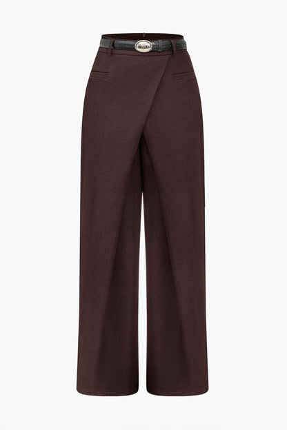 Womens Linen Wide Leg Pants
