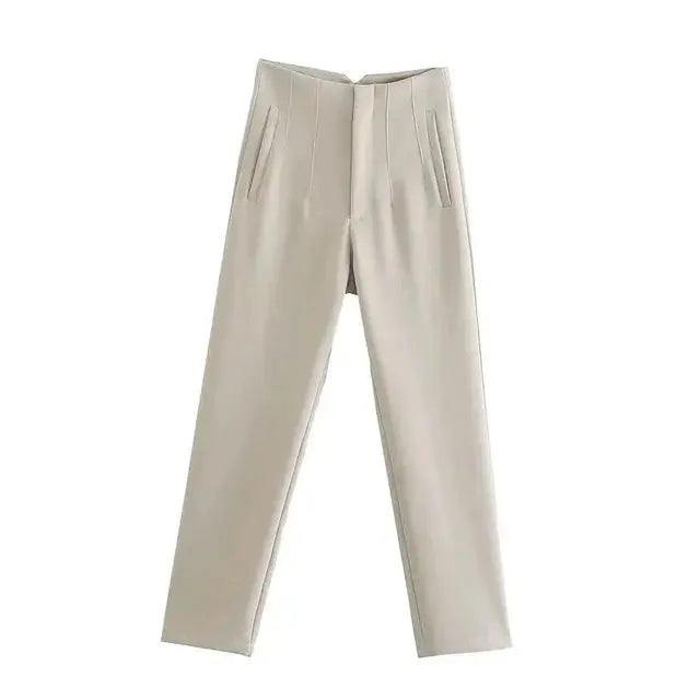 Womens Trousers High Waist