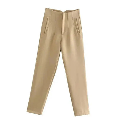 Womens Trousers High Waist